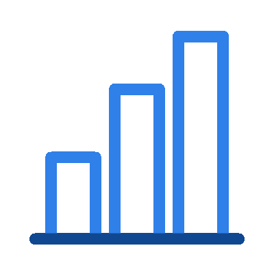 wired outline 153 bar chart hover pinch 1