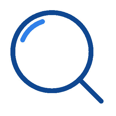 wired outline 19 magnifier zoom search hover spin