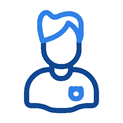 wired outline 268 avatar man hover glance